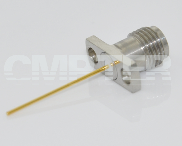 SMA Female Connector 2 Hole Flange