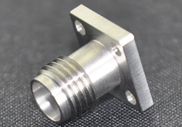SMA Female Connectors 4 Hole Flange with Tab, DC to 27GHz.