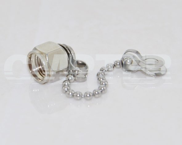 SMA male caps with chain 60-03-9N8-176-02