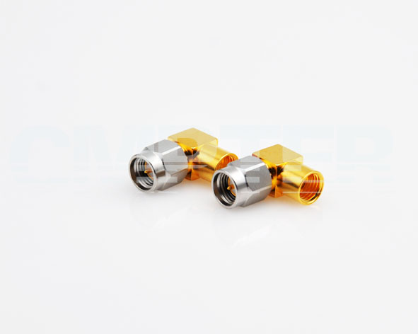 SMA right angle male solder for RG402