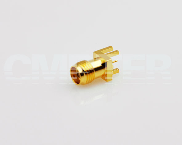 SMA female PCB connector