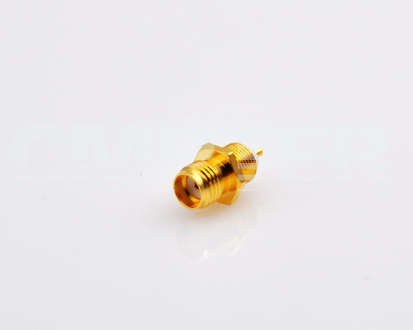 SMA female solder cup