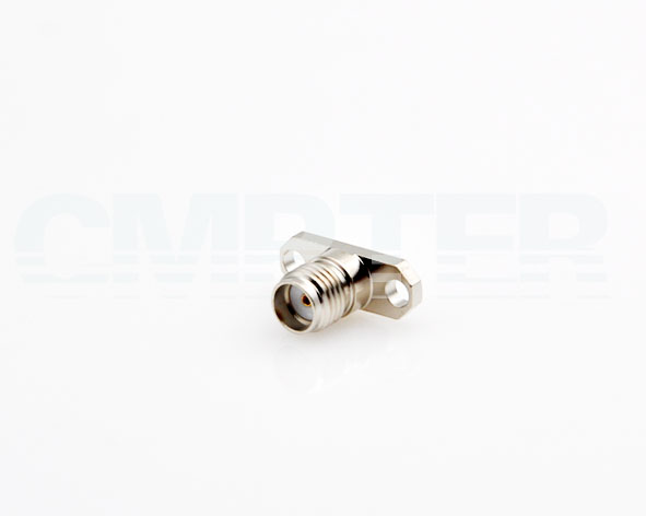 SMA female through the wall with coaxial end