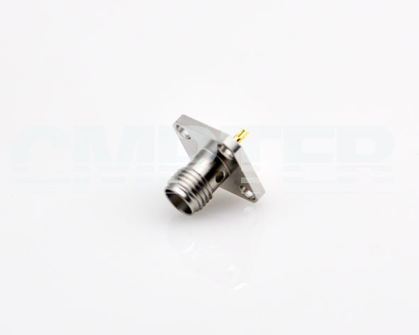SMA female 4 Hole flange connector