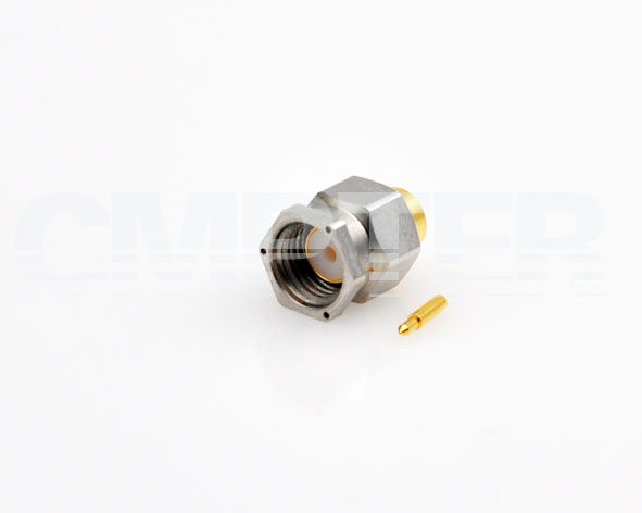 SMA male solder RG402