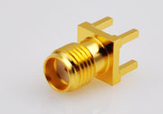 SMA Female for PCB Board SMT Mount Connectors, DC to 12.4GHz.